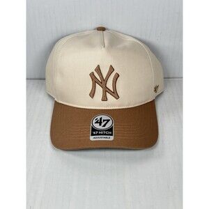 New York Yankees '47 Brand Hitch Two Tone Adjustable SnapBack Cap Hat MLB NEW